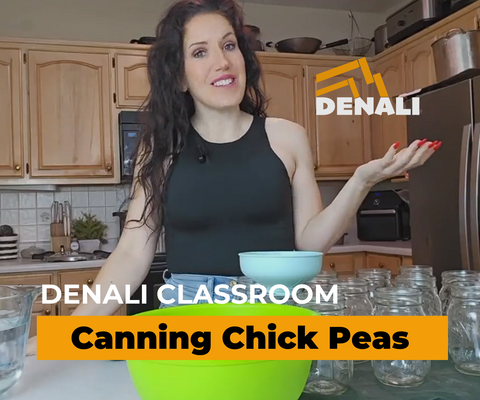 Quick & Easy Guide to Home Canning Chickpeas