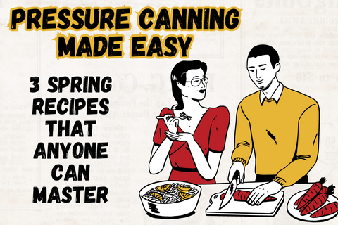 Pressure canning help to made easy recipes