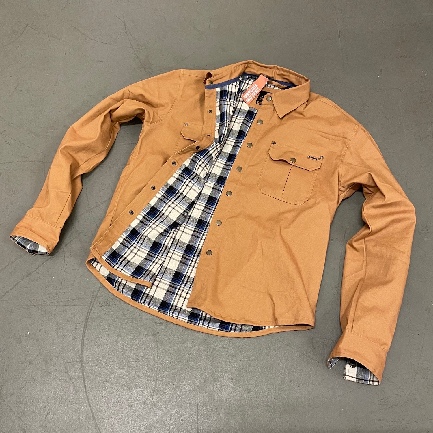 Homesteader Shirt Jacket Maplewood – Perfect for Outdoors – Denali