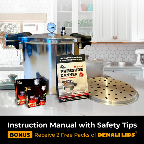 Manual safety Instructions tips for product plus bonus pack of 2 Denali lids