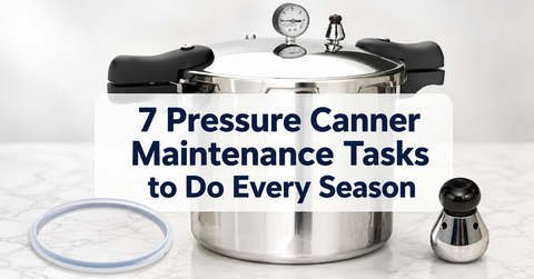 7 Pressure Canner Maintenance Tasks to Do Every Season