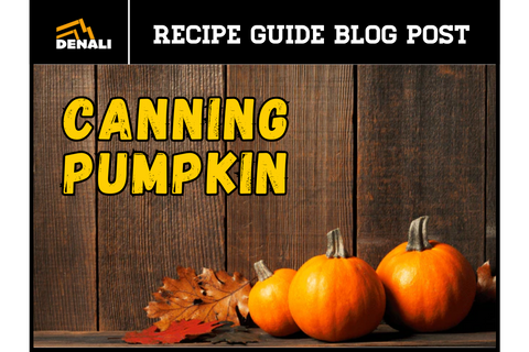 Store Pumpkin With Denali Canning Secure Lids
