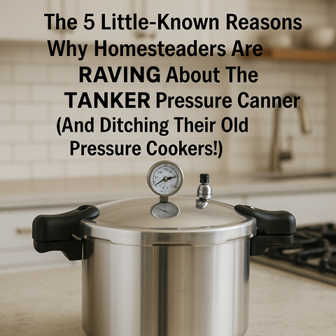 The 5 Little-Known Reasons Why Homesteaders Are RAVING About The TANKER Pressure Canner (And Ditching Their Old Pressure Cookers!)