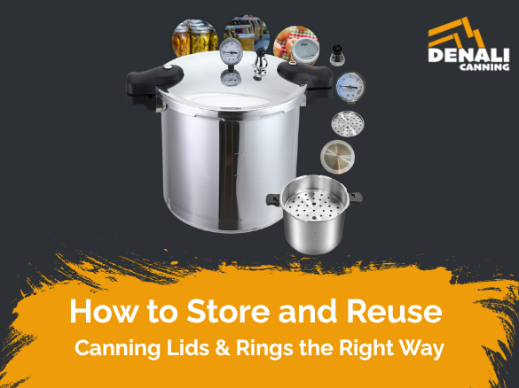 How to Store & Reuse Canning Lids and Rings | Denali Canning