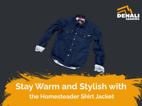 Stay Warm and Stylish with the Homesteader Shirt Jacket