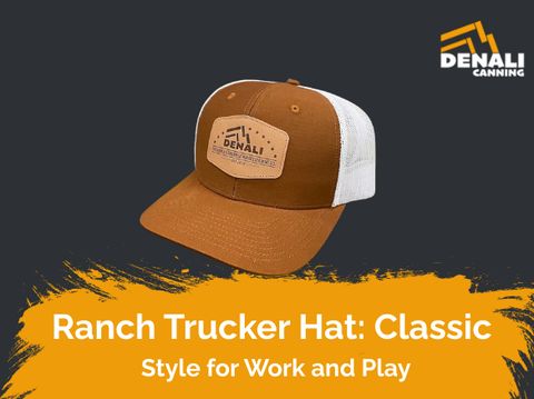 Ranch Trucker Hat: Classic Style for Work and Play