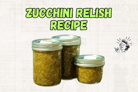How to Can Zucchini Relish with Denali Canning