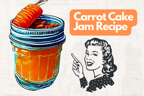 Carrot cake jam recipe