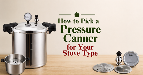 How to Pick a Pressure Canner for Your Stove Type