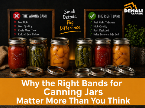 Denali Canning Lids vs ForJars: The Honest Comparison Home Canners Need