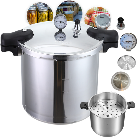 TANKER™ – Denali's Premium 23 Quart Pressure Canner & Cooker