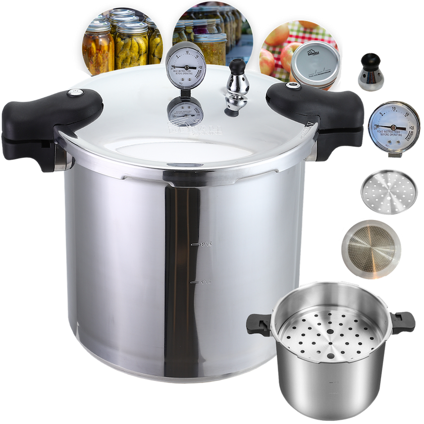 Pressure Canners for Canning Stainless Steel Dehydrators Denali Canning