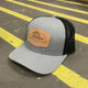 Rugged Ranch Trucker Hat, Storm Chaser (Gray/Black)